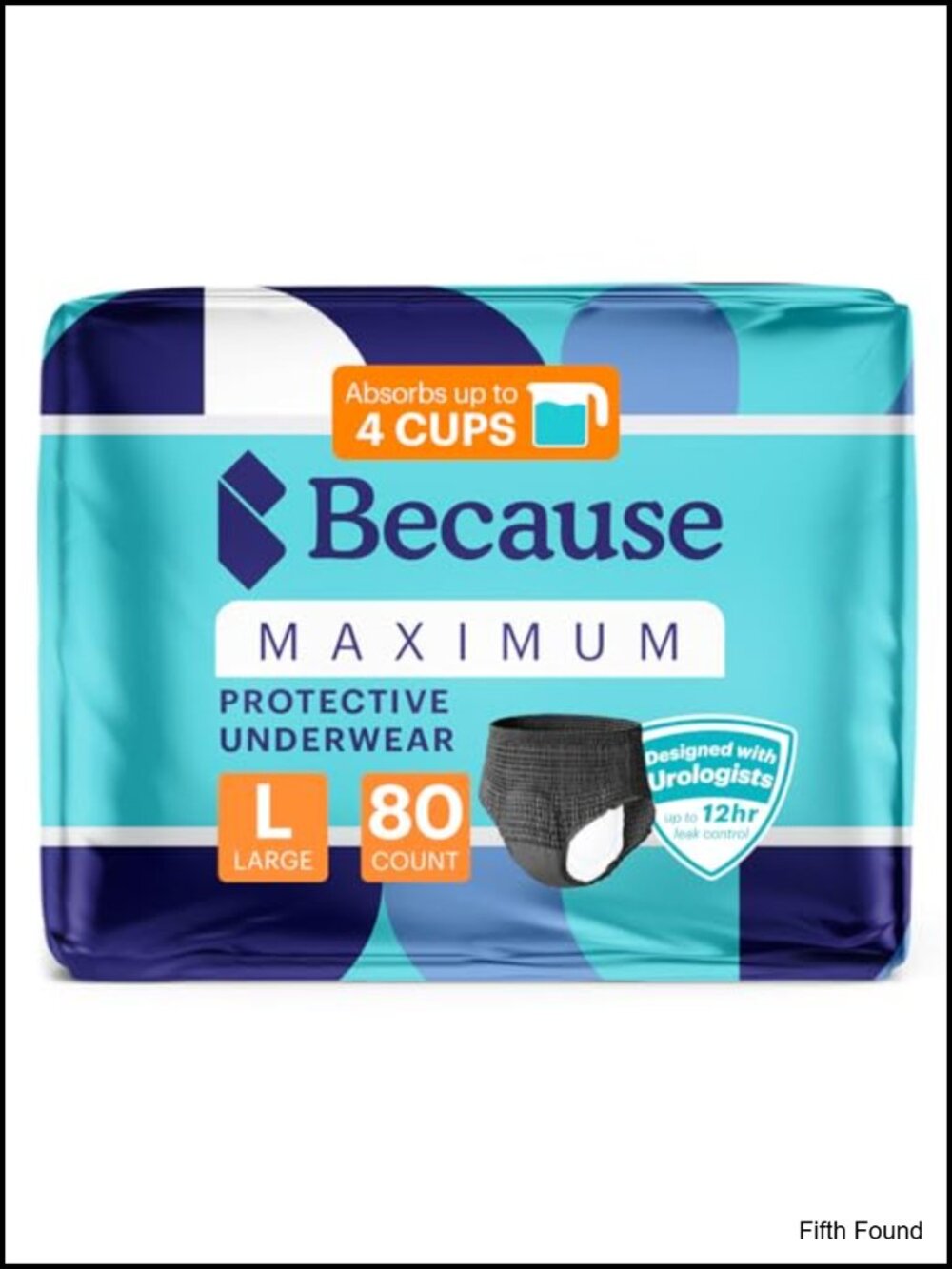 Maximum Absorbency Incontinence Underwear, Disposable, Heavy Protection